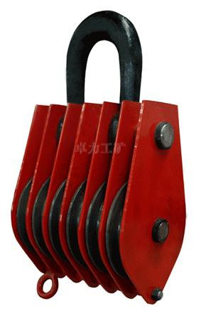 吊環(huán)型六輪滑車,軸套吊環(huán)型六輪滑車,滑車